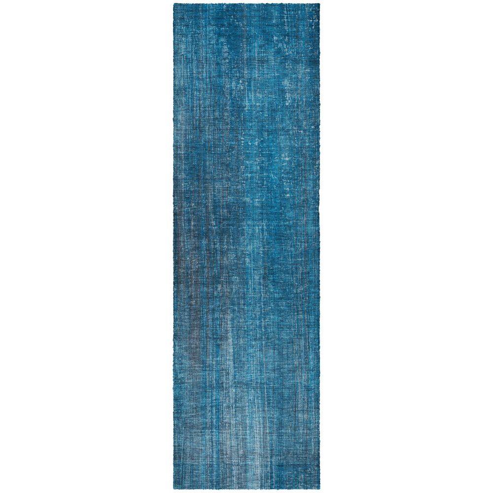 Dream Shag Premium Machine Washable Abstract ADS552 Blue 2 ft. x 7 ft. Runner Rug price history on PriceWatchPro