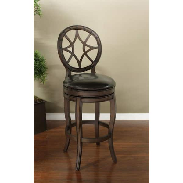 American Heritage Santiago 30 in. Sierra Cushioned Bar Stool