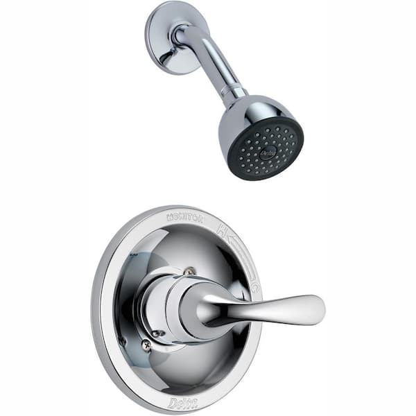 Delta Innovations Single-Handle 1-Spray Shower Only Faucet Trim Kit Only with Deep Escutcheon in Chrome (Valve Not Included)