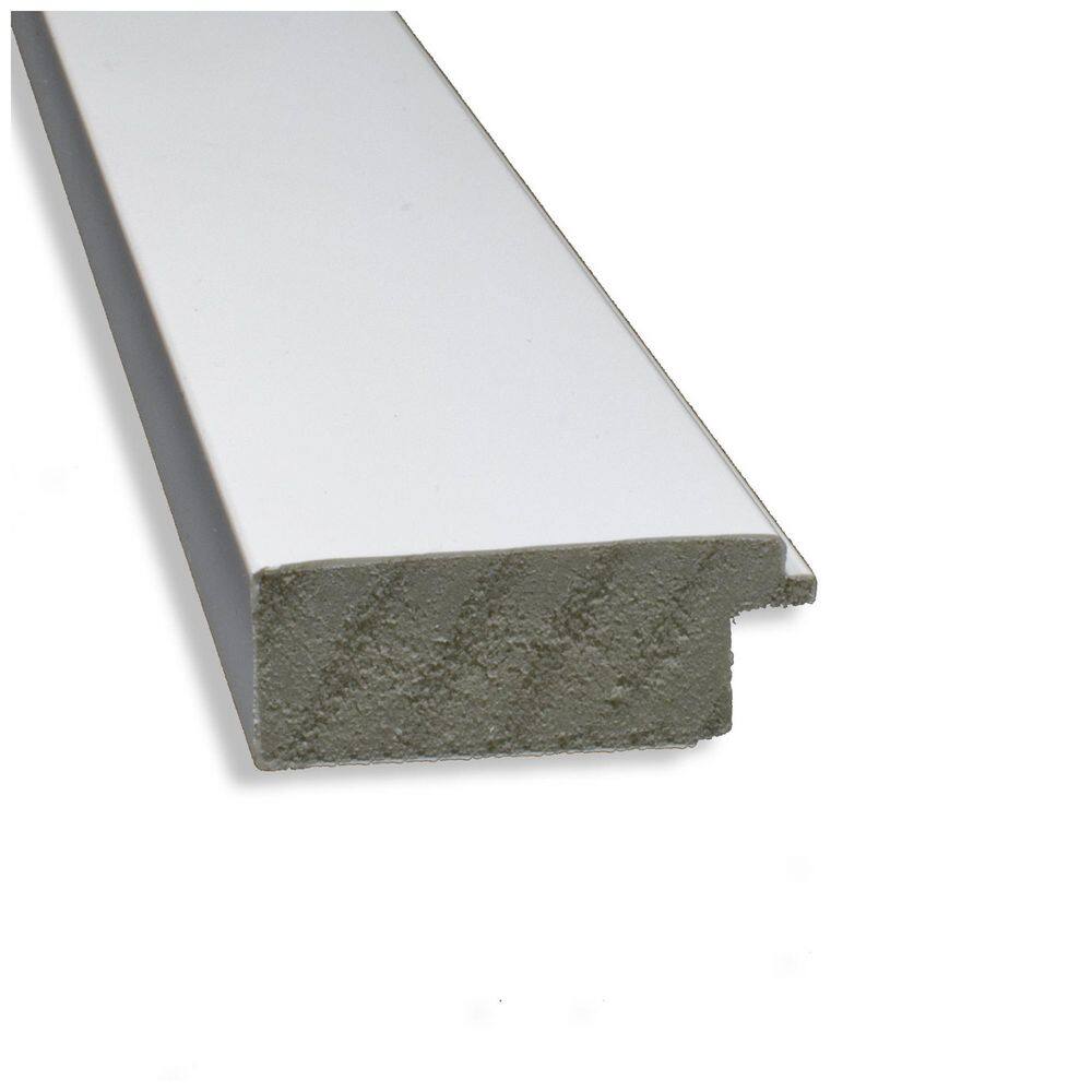 Large White Matte Wall Mounted Bathroom Mirror