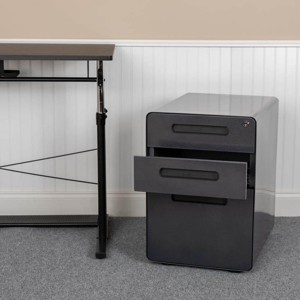 Black Filing Cabinet