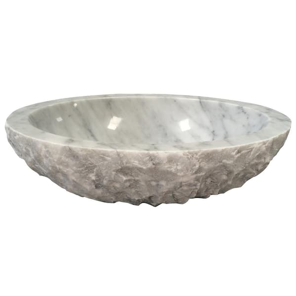 Barclay Products Bonette Carrara Marble Vessel Sink