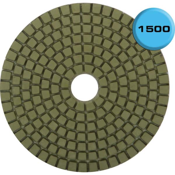 4 in. 1500 Grit Resin Wet Polishing Pad