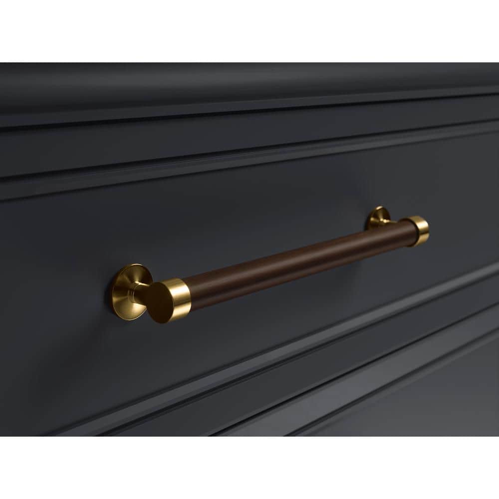 Slate Grey 36" Mid Century Modern Bathroom Vanity