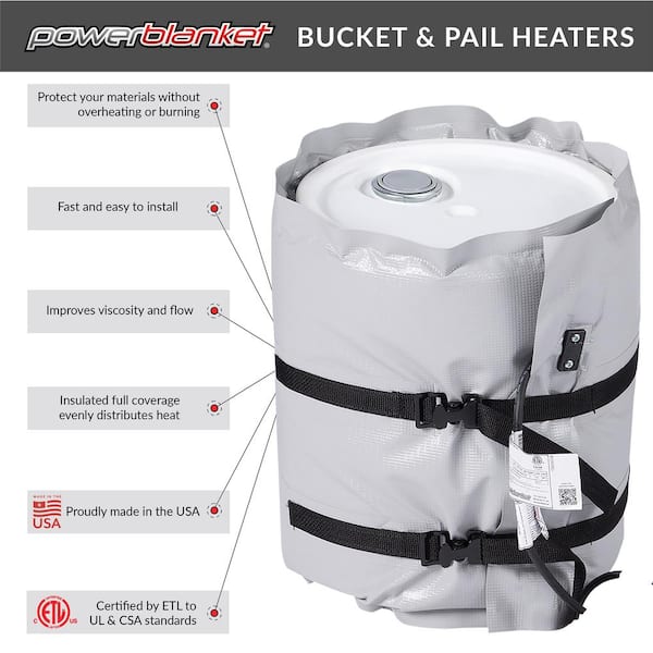 Powerblanket 5 Gallon Bucket Heating Blanket BH05PRO from