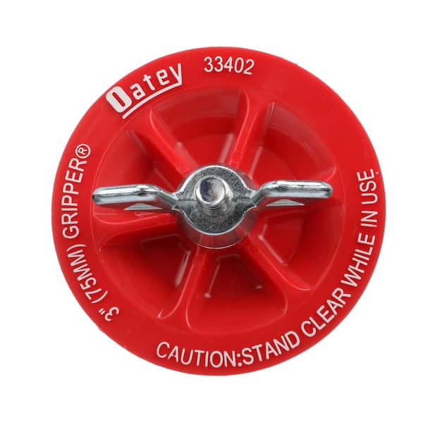Gripper 3 in. Plastic Mechanical Test Plug (10-Pack)