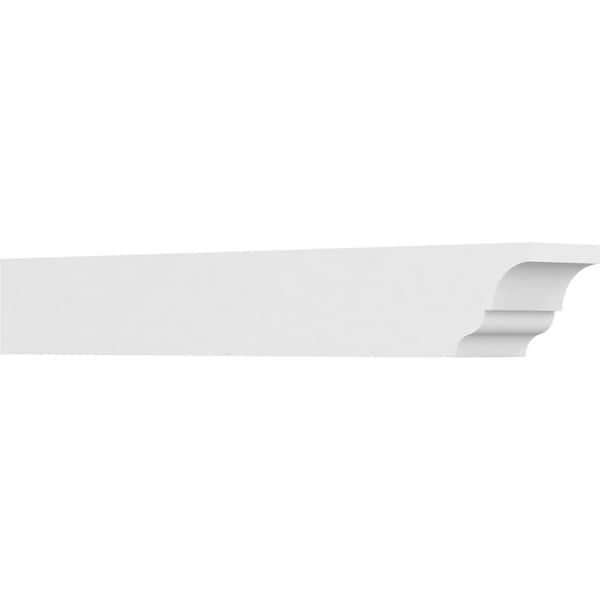 Ekena Millwork 6 in. x 6 in. x 42 in. Asheboro PVC Rafter Tail Brace