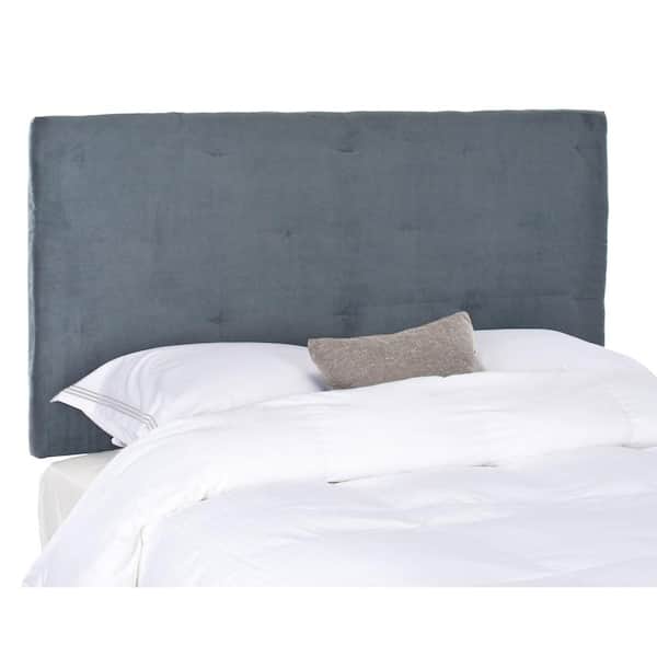 SAFAVIEH Martin Gray Queen Upholstered Headboard