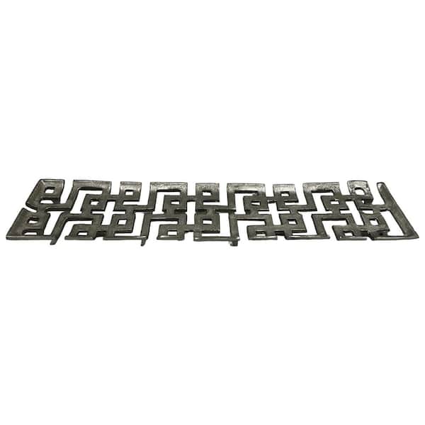 Aluminum Square Silver Decorative Tray