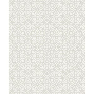 Element Neutral Mosaic Paper Strippable Roll Wallpaper (Covers 56.4 sq. ft.)