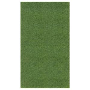 Golf Putting Green Waterproof Solid Indoor/Outdoor 7 ft. x 14 ft. Green Artificial Grass Runner Rug (6 ft. 6 in.x14 ft.)