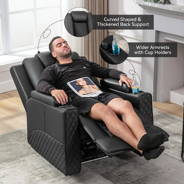 Massage Chair Walmart Black Leather Recliner Lacoo Power Lift