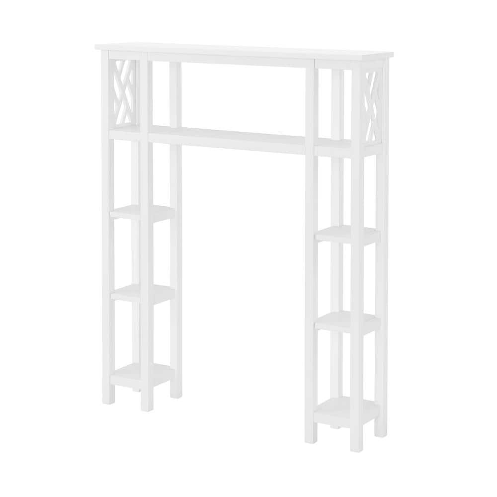 Coventry 39 in. W x 48 in. H Bathroom Over Toilet Space Saver with Left and