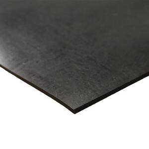 Rubber-Cal Neoprene Commercial Grade, Black, 60A, 0.125 x 24 x 36