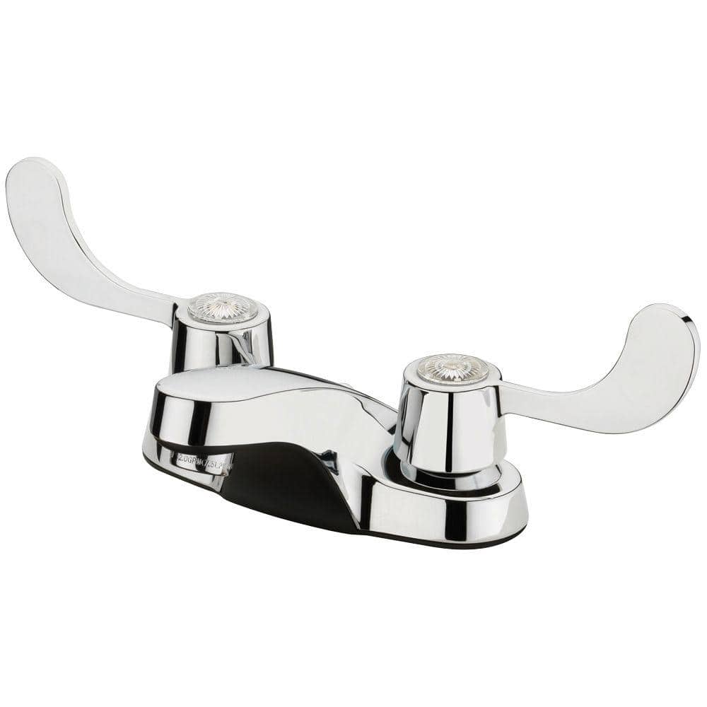 2-Handle Bar Faucet in Polished Chrome