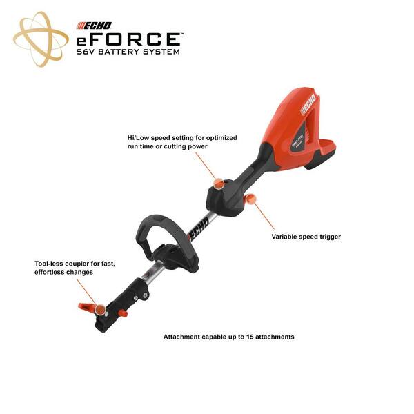 ECHO DPAS-2100C1 eFORCE 56V Brushless Cordless Battery Attachment Capable PAS Powerhead with 2.5Ah Battery and Charger ECHO DPAS-2100C1 eFORCE 56V Brushless Cordless Battery Attachment Capable PAS Powerhead with 2.5Ah Battery and Charger - 2