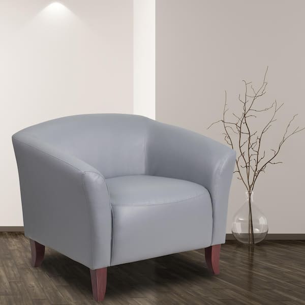 Gray Club Chair