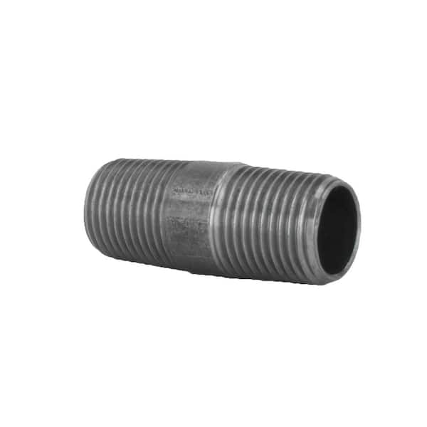 3/4 in. x 2-1/2 in. Black Steel Nipple