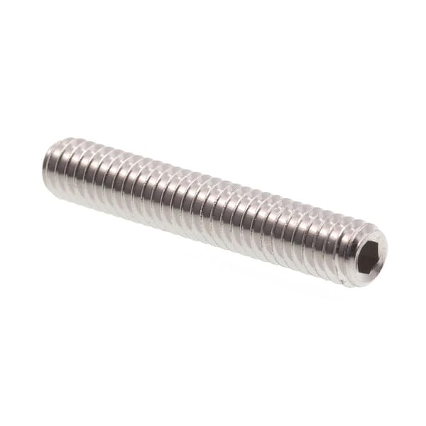 Prime-Line #8-32 x 1 in. Grade 18-8 Stainless Steel Internal Hex Headless Set Screws (10-Pack)