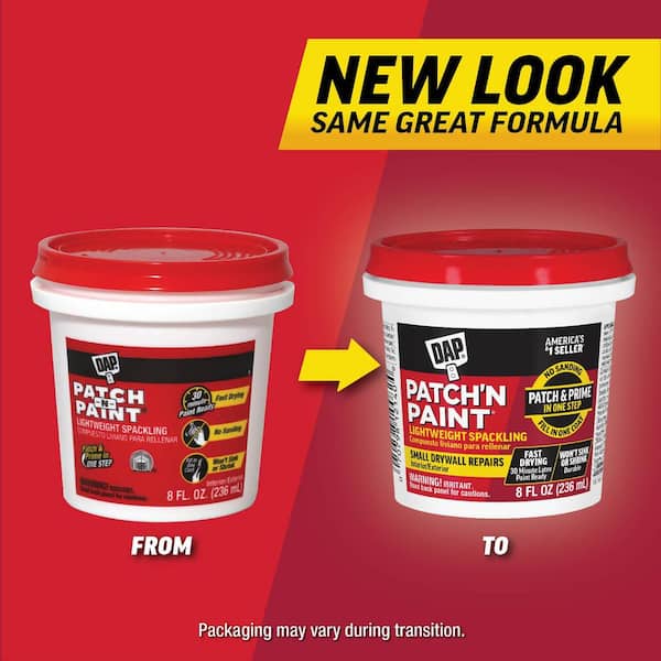 Patch-N-Paint 1/2 pt. White Lightweight Spackling (24-Pack)