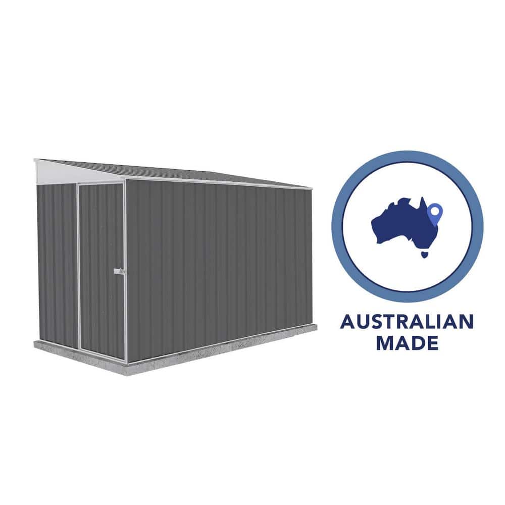 Durango 5' x 10' Gray Galvanized Steel Metal Shed Kit