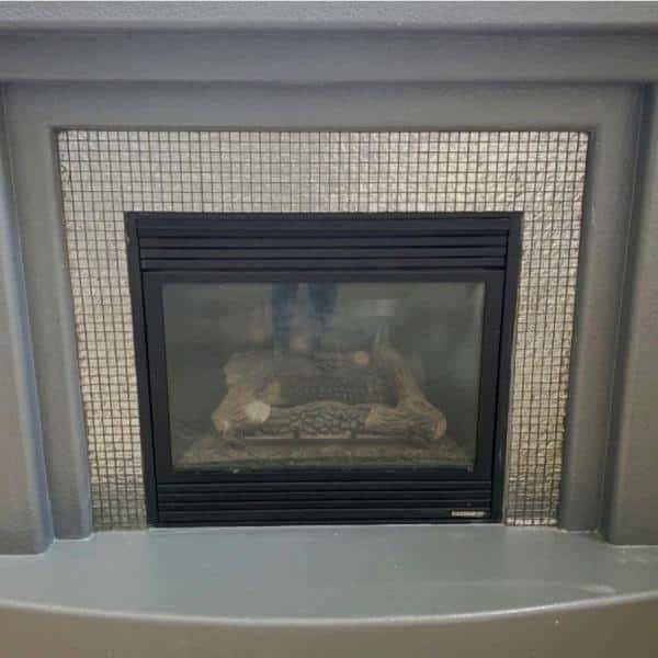 Silver 11.7 in. x 11.7 in. Polished Glass Mosaic Tile (4.75 sq. ft./Case)