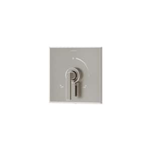 Duro 1-Handle Wall Mounted Shower Valve Handle Trim Kit with Volume Control Lever (Valve Not Included)