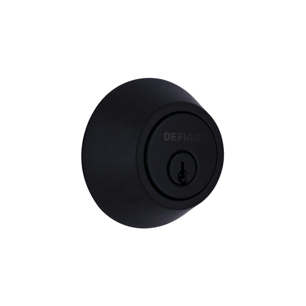 Matte Black Single Cylinder Deadbolt price history on PriceWatchPro