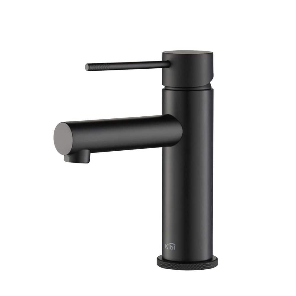Modern High-Arc Solid Brass Bathroom Faucet in Nickel Finish