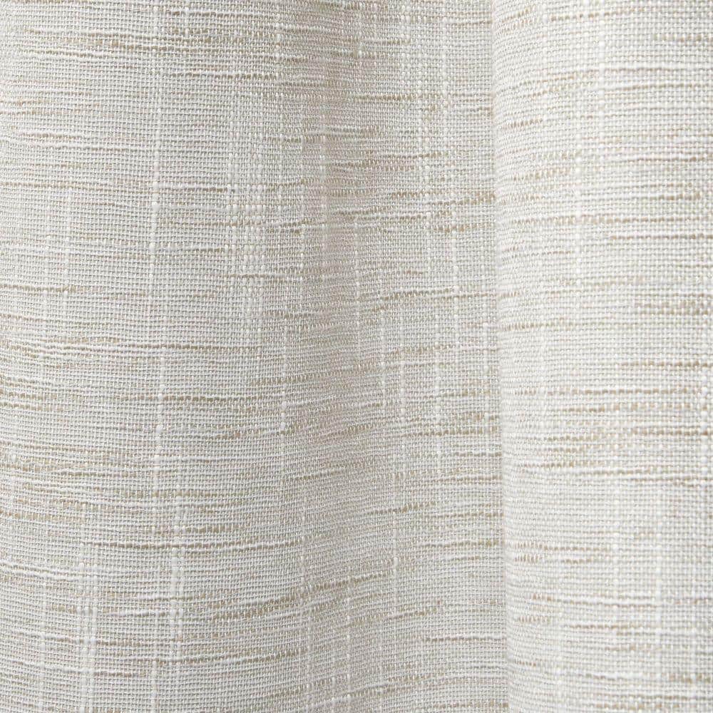 Latte Blackout Grommet Top Curtain Panel Pair