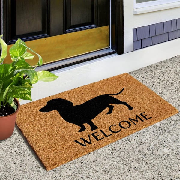 Leave Dixxon Delivery Here Outdoor Welcome Mat