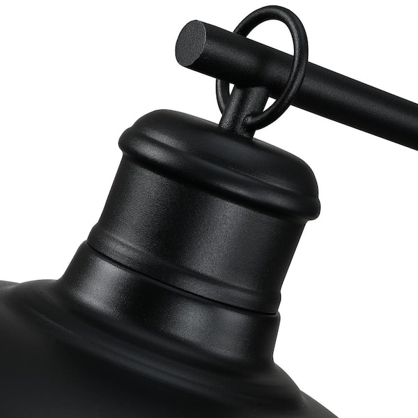 【日本限定モデル】 Black 1-Light in. 7.5 pasentel Outdoor Wall Barn Hardwired ライト・ランタン