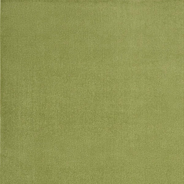 Green 9 ft. x 9 ft. Woven Polypropylene Indoor/Outdoor Area Rug