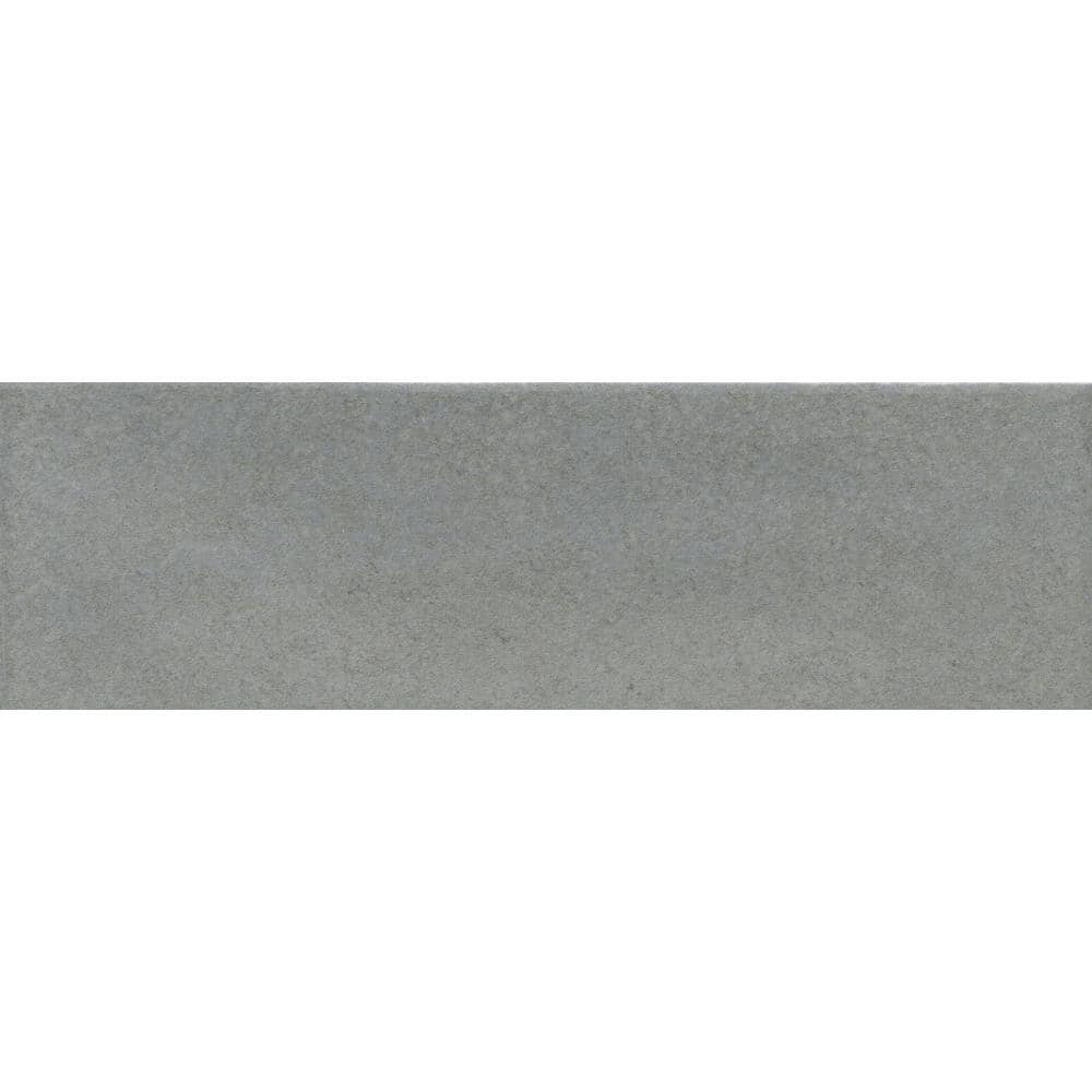 Passion 3" x 8" Glossy Gray Porcelain Wall Tile