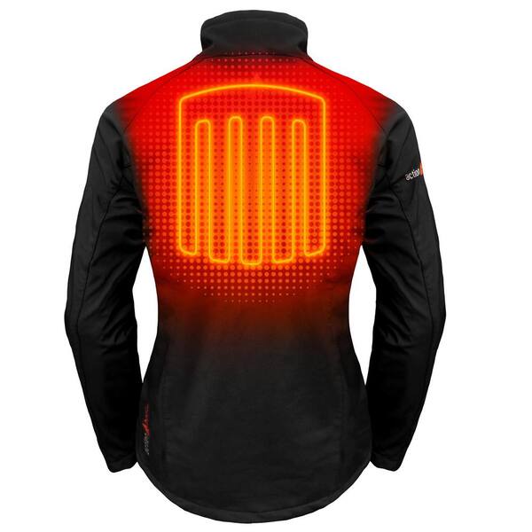 Black Softshell 5-Volt Heated Jacket 