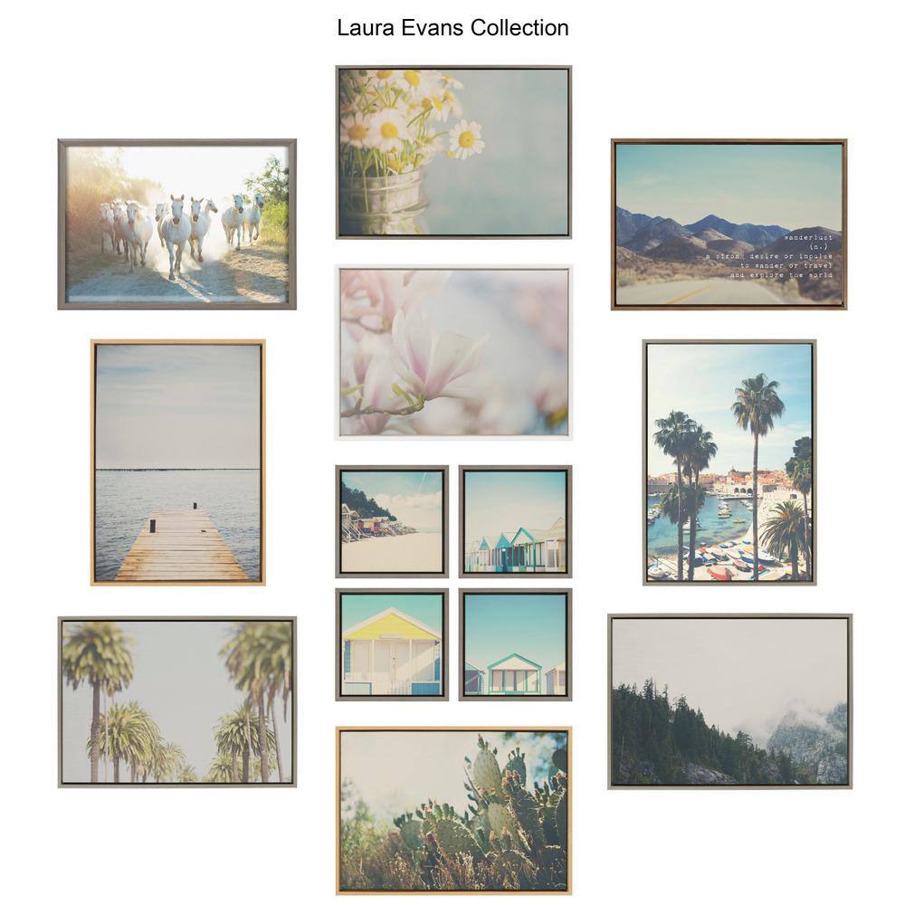 Sylvie Lake Tahoe Framed Landscape Canvas Art, 40.69x31.63