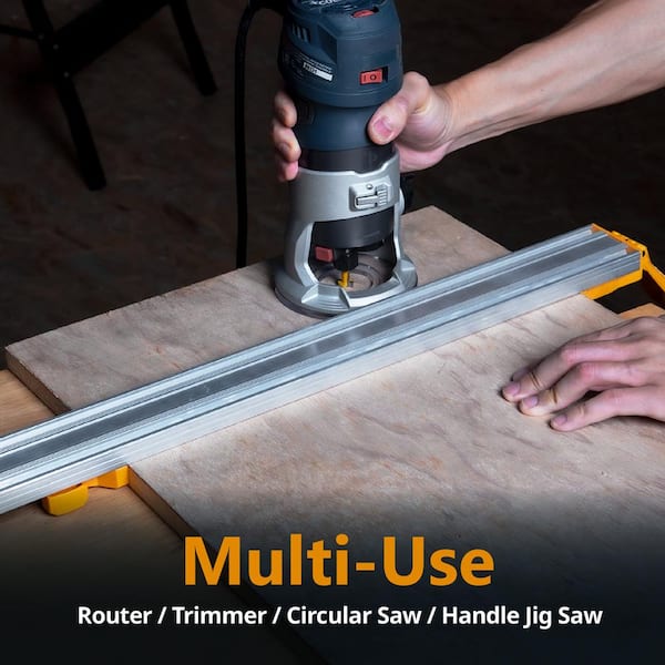 50 in. Contractor Straight Edge Clamp Saw Guide for Circular Saw, Router and Jig Saw (1-Pack)