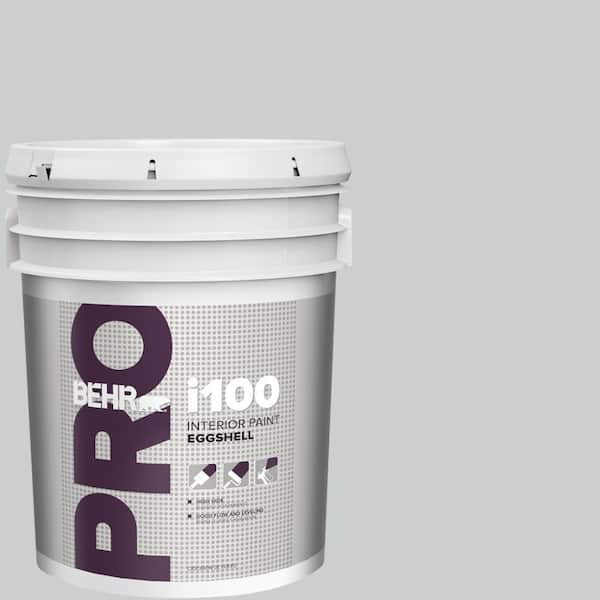 BEHR PRO 5 gal. #HDC-MD-06G Sparkling Silver Eggshell Interior Paint