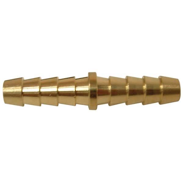 Everbilt 1/4 in. Lead-Free Brass Barb x Barb Splicer