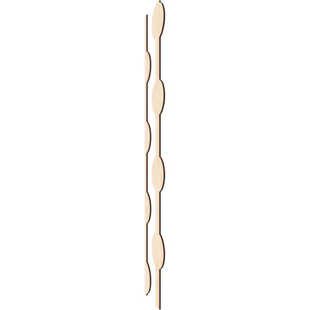 Bridgeport Birch Adjustable Decorative Wood Slat Wall Panel Kit
