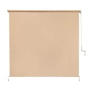 Southern Sunset UV Blocking Fade Resistant Fabric Exterior Roller Shade 72 in. W x 72 in. L