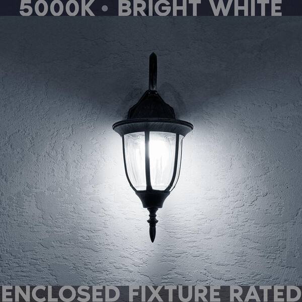 LUXRITE 100-Watt Equivalent A19 1600 Lumens Dimmable E26 Edison LED Light  Bulb 12-Watt Damp Rated UL 4000K Cool White (4-Pack) LR21662-4PK - The Home  Depot