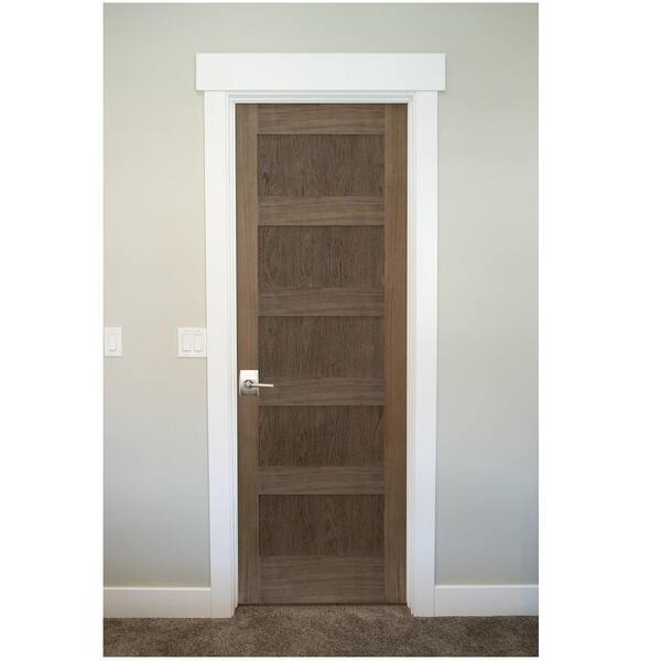 Steves & Sons 32 in. x 80 in. 6-Panel Unfinished Red Oak Interior Door Slab  G-N6406NNNAC99 - The Home Depot