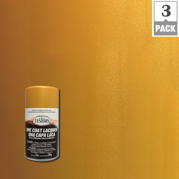 16-812 Seymour Hi-Tech Lacquer Spray Paint, Gold Metallic (12 oz