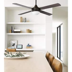 Airlie II Eco Oil Rubbed Bronze 52 in. Light with Remote Ceiling Fan