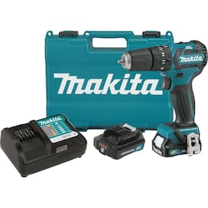 12V max CXT Lithium-Ion 3/8 in. Brushless Cordless Hammer Driver-Drill Kit w/ (2) Batteries(2Ah), Charger, Hard Case