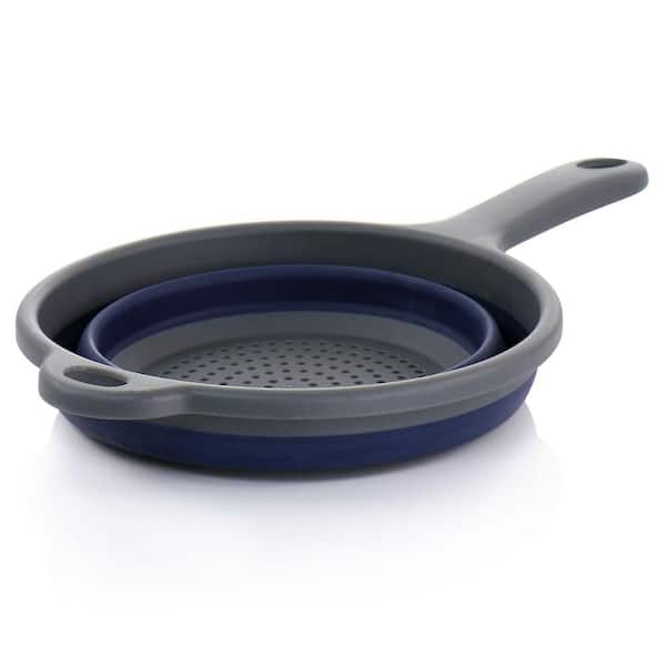 Oster Bluemarine 2-Piece Ladle and Pasta Server Utensil Set in Navy Blue  985120147M - The Home Depot