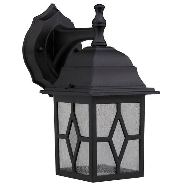 Chloe Lighting Transitional 10.25 in. Outdoor Black Wall Sconce Light-DISCONTINUED