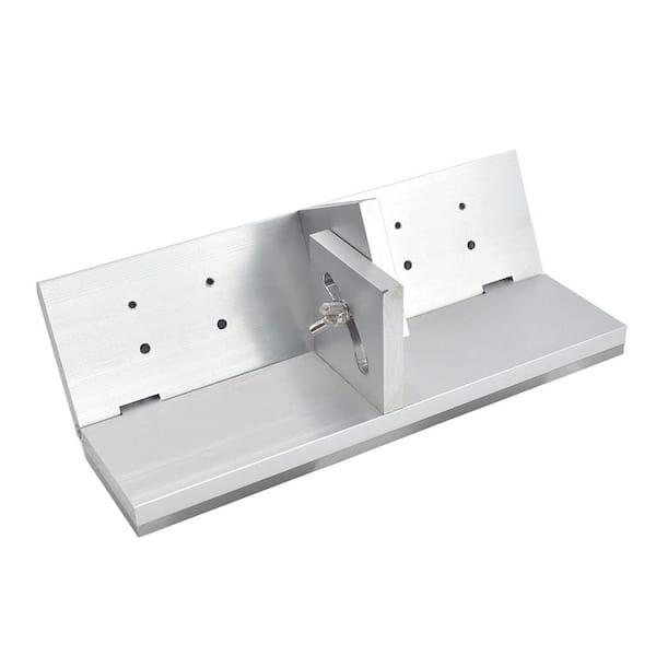 8 in. Solid Aluminum Knife Sharpening Jig with Acrylic Base Plate for Belt Grinder and Sander Machines