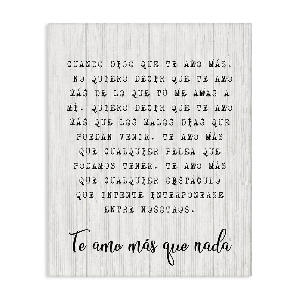 Love without Limits by Lil' Rue Gallery Wrapped Unframed Typography Graphic Art Print 30 in. x 24 in. price history on PriceWatchPro